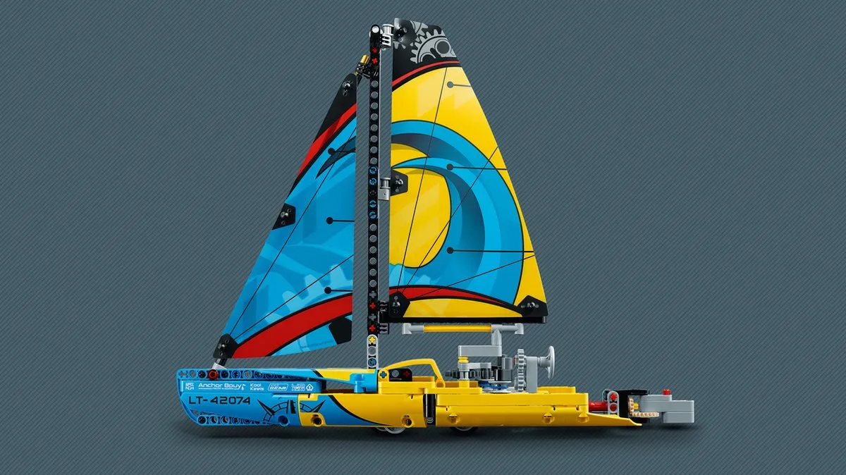 LEGO Technic Racejacht 42074 - 330 Stukken - Zwart - afbeelding 5 van 6