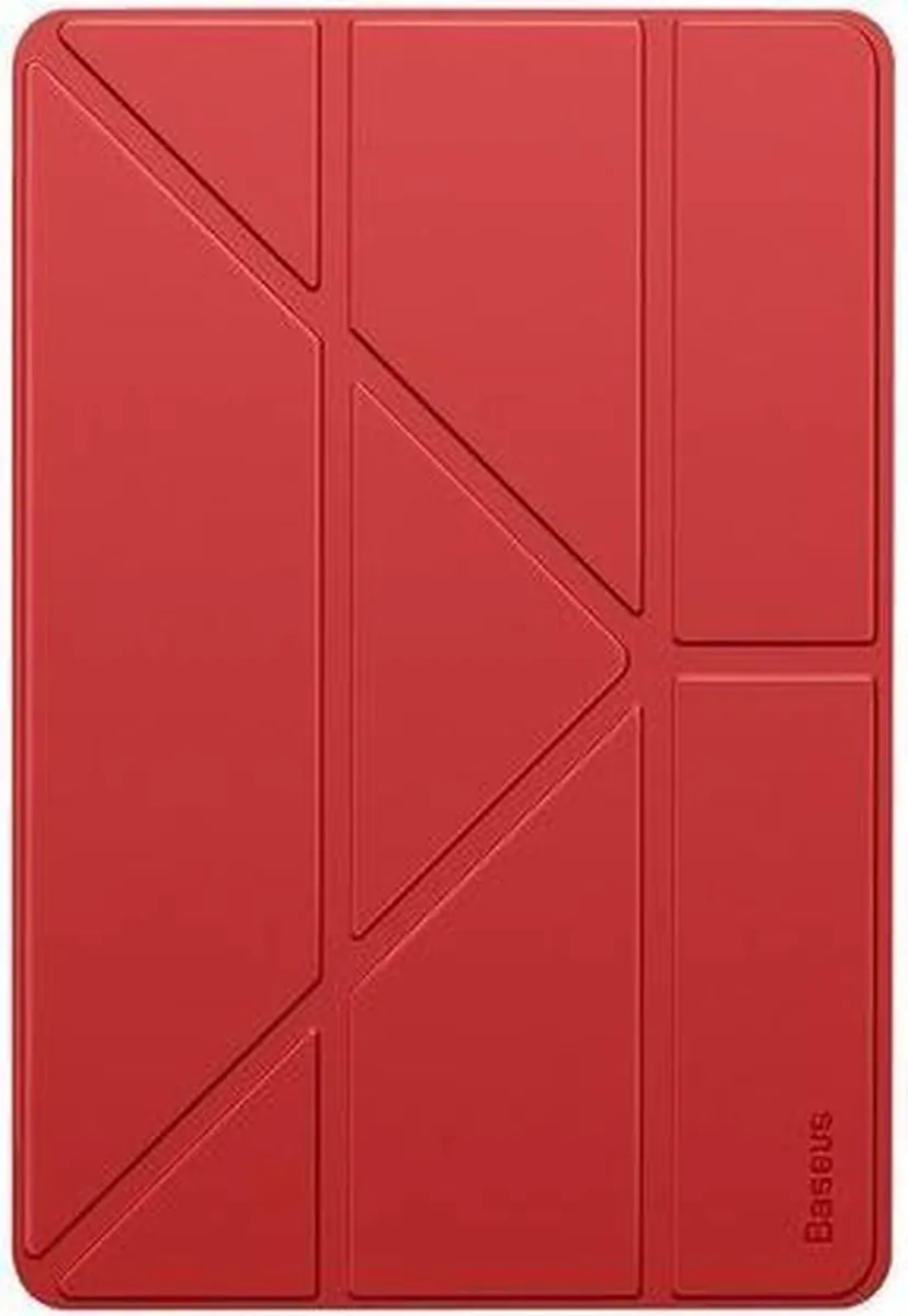 Baseus Jane Hybride iPad 10.2 Hoes - Tri-Fold - Rood