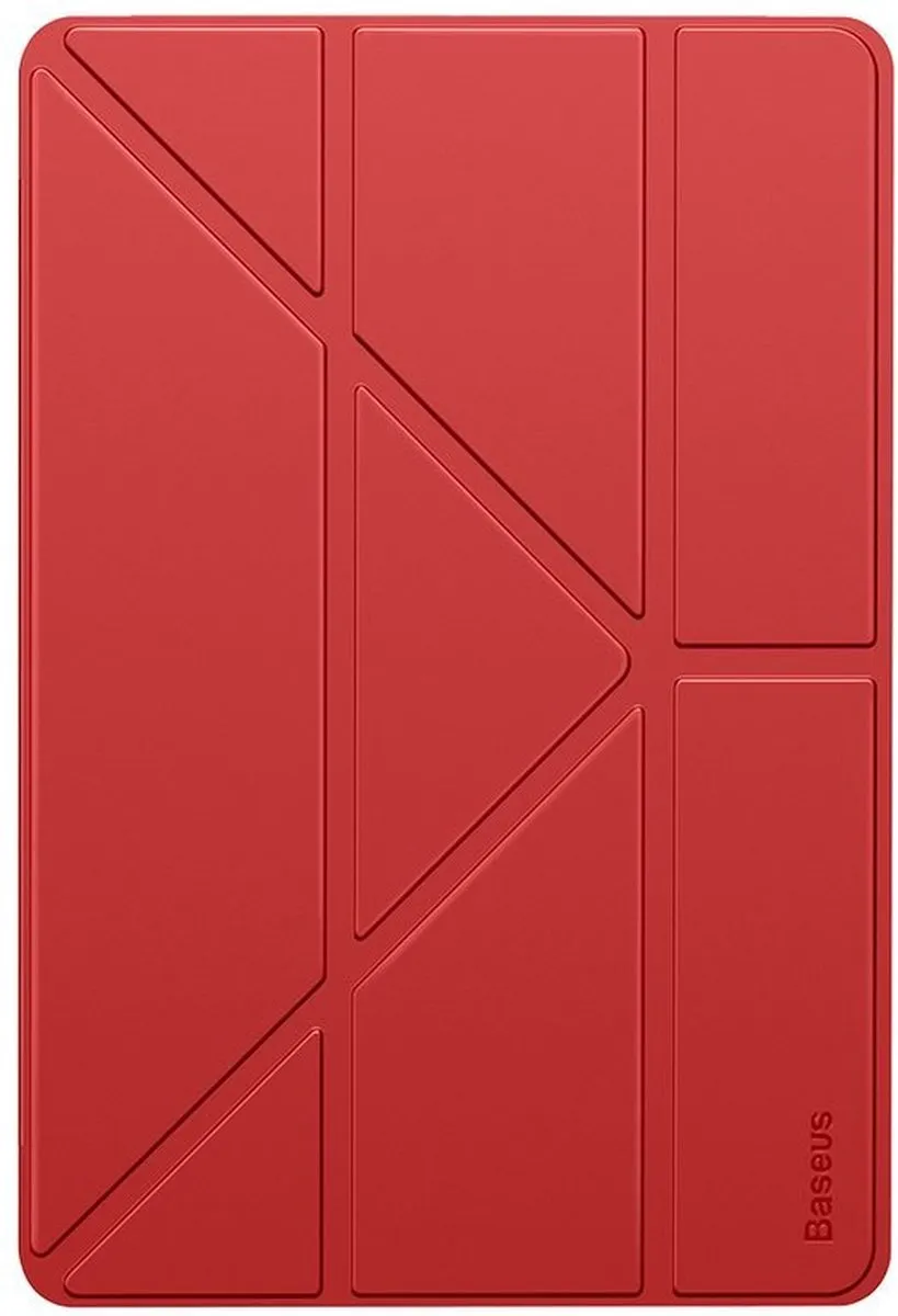 Baseus Jane Hybride iPad 10.2 Hoes - Tri-Fold - Rood