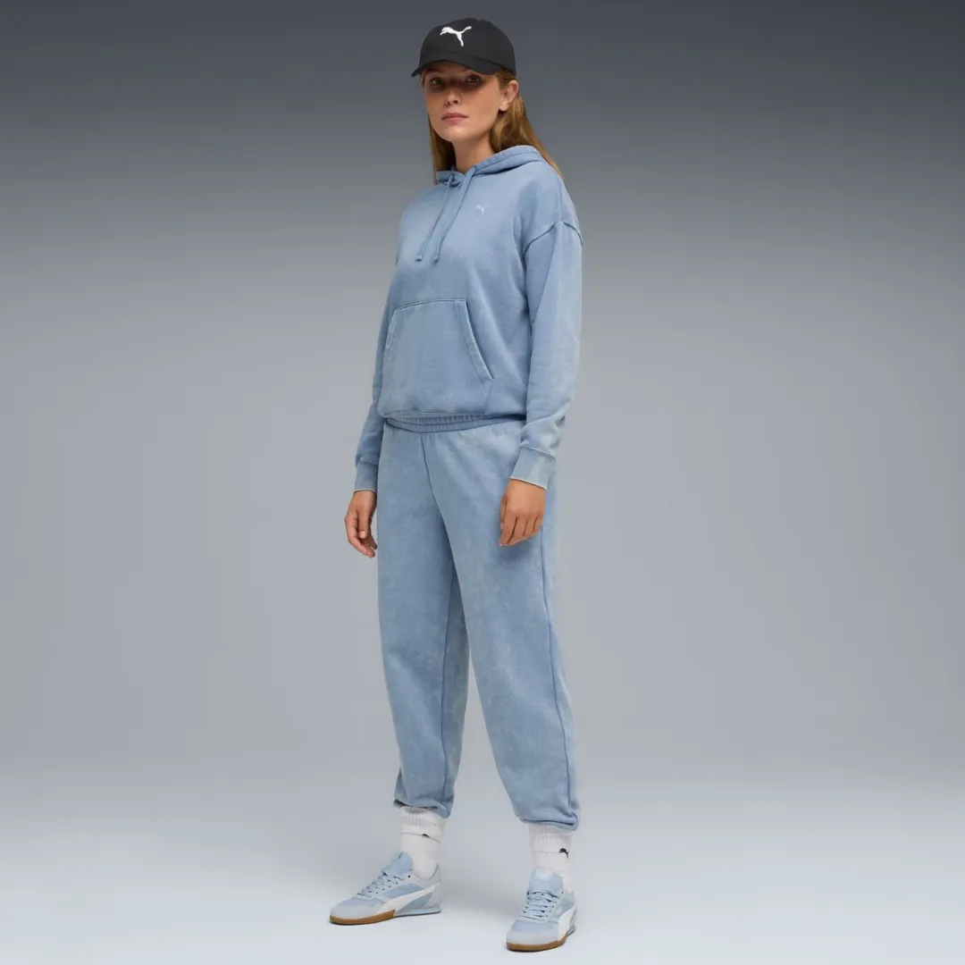 PUMA Elevated Comfort Wash Pants FL 68810434 - M - Blauw