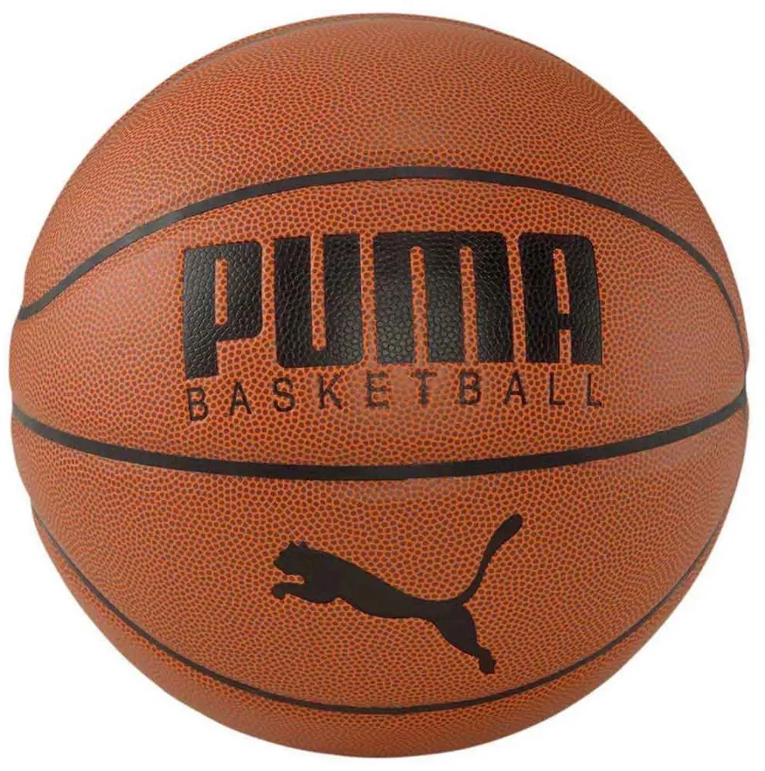 PUMA Basketbal Leather Brown/Puma Black