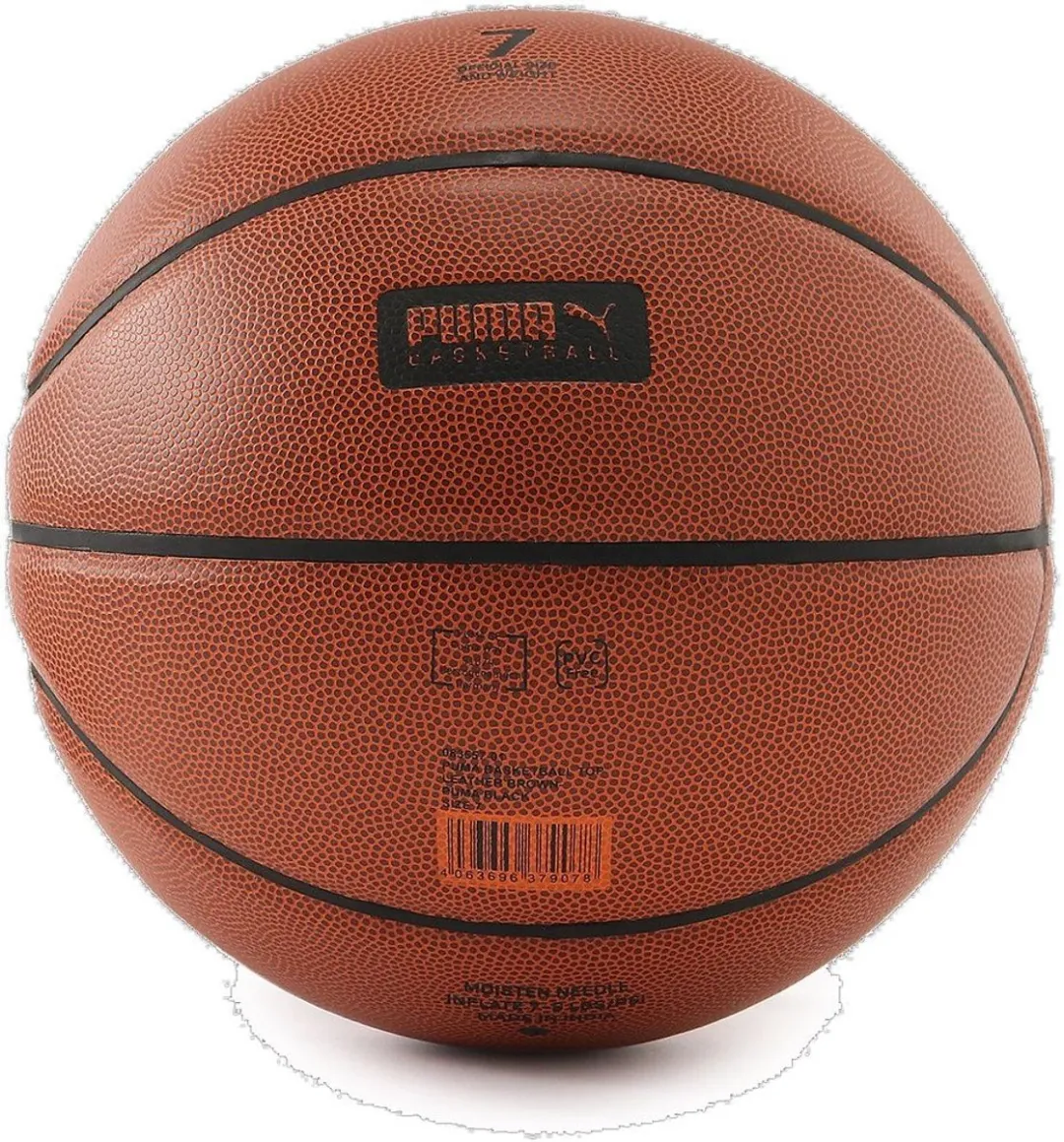 PUMA Basketbal Leather Brown/Puma Black - Maat 7