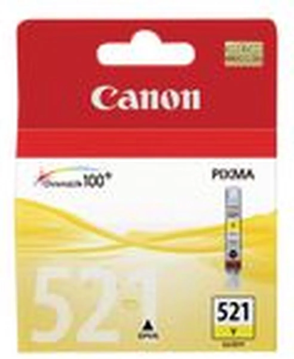 Canon CLI-521Y Inktcartridge - Geel 9ml