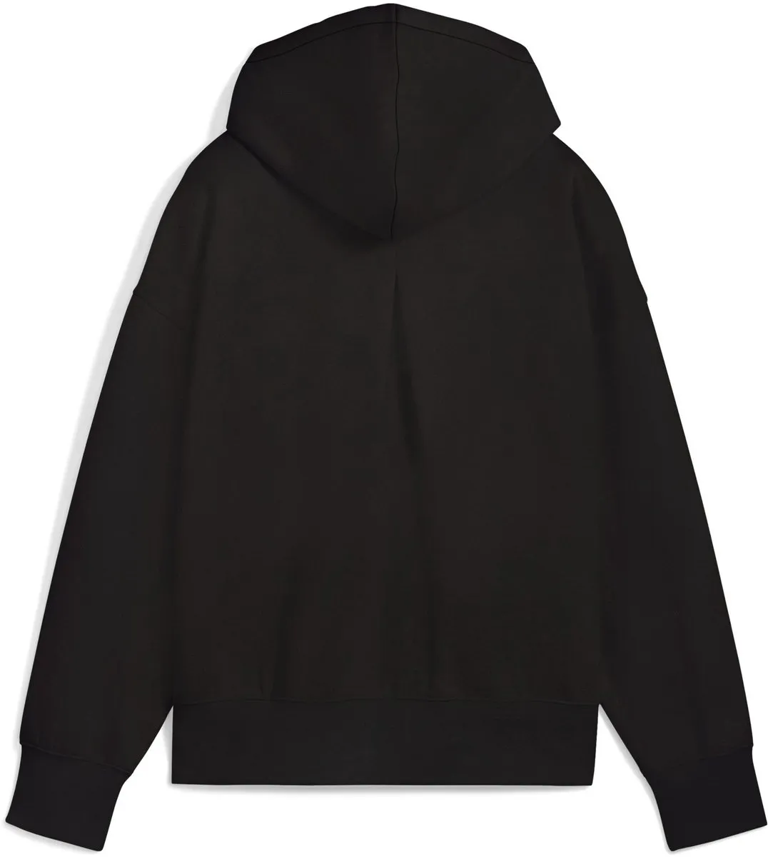 PUMA Oversized Hoodie FL Dames Trui - Zwart