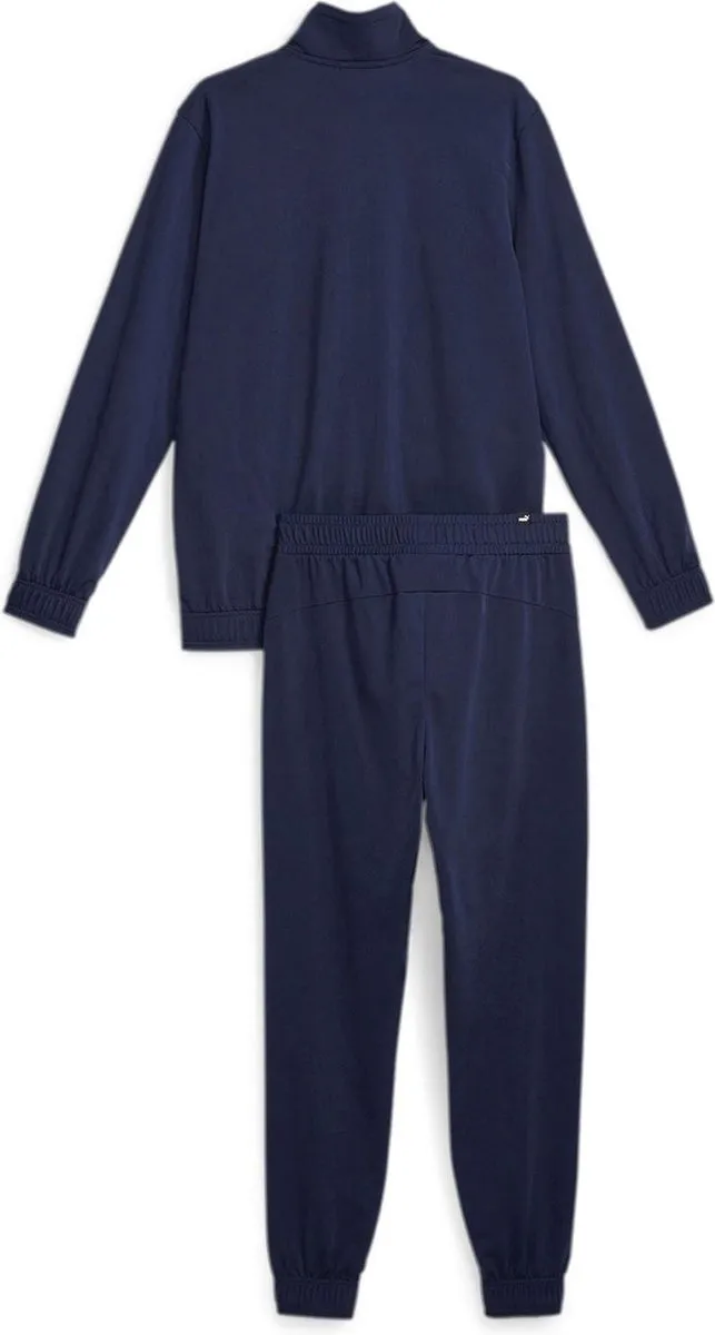PUMA Poly Suit Heren Trainingspak Donkerblauw S