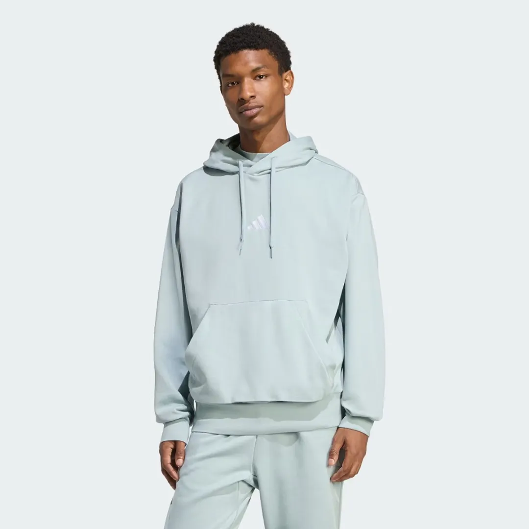 Adidas Ess Feelcozy Heren Hoodie - XL - Bruin