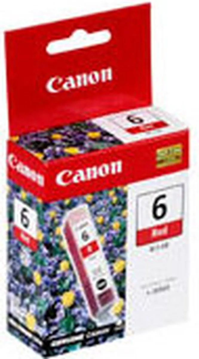 Canon BCI-6R Inktcartridge - Rood