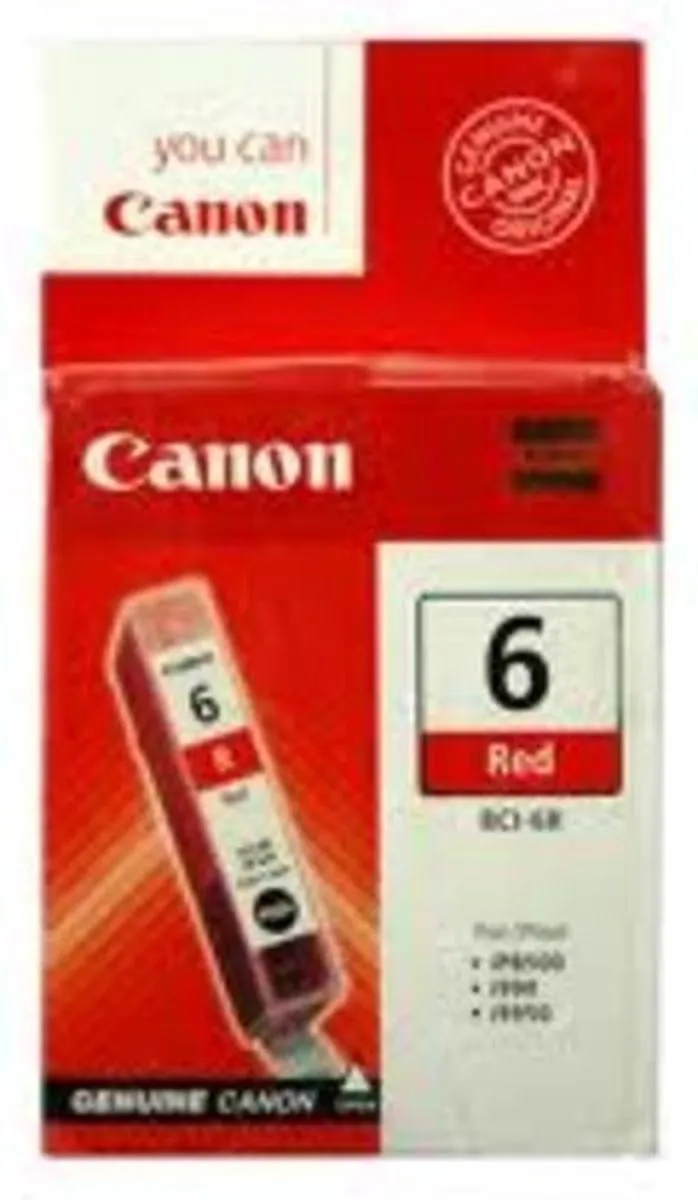 Canon BCI-6R Inktcartridge - Rood