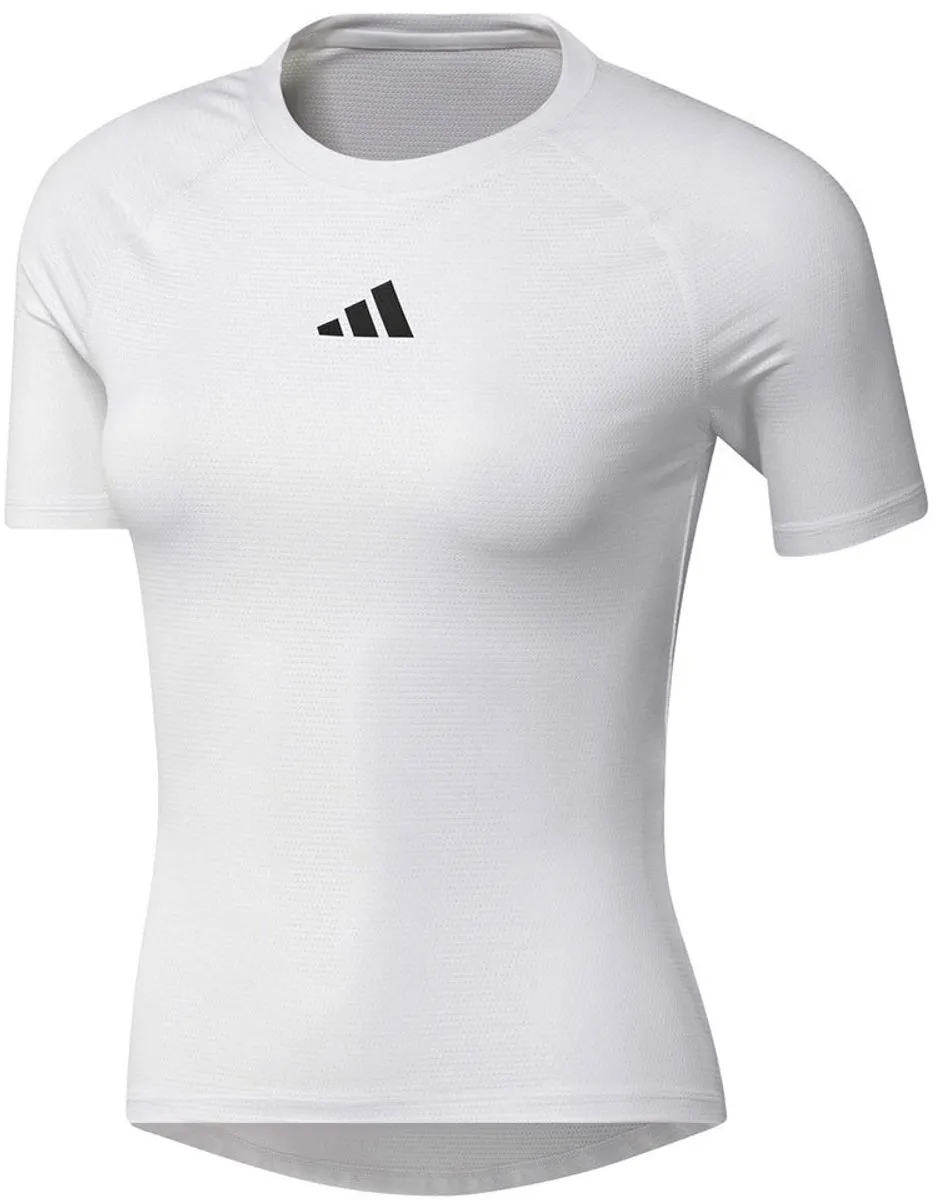adidas The Baselayer Korte Mouwen Basislaag M - Wit