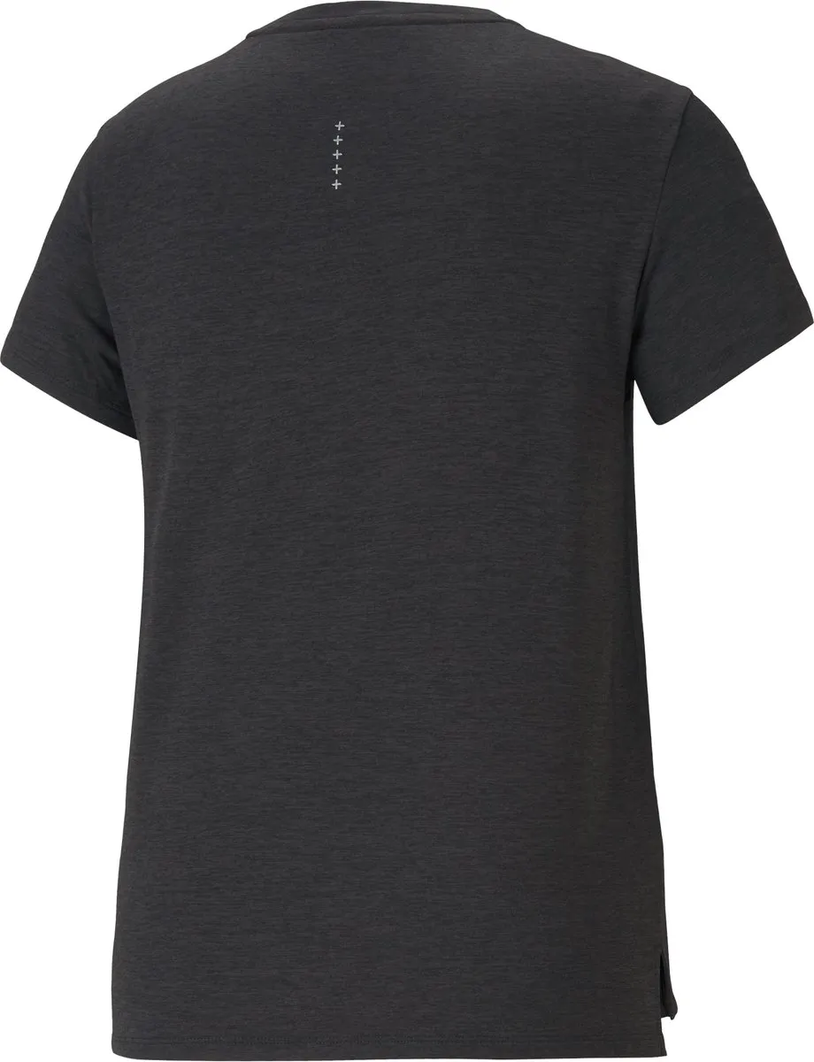 PUMA Run Favorite Heather Sportshirt Dames - Maat S