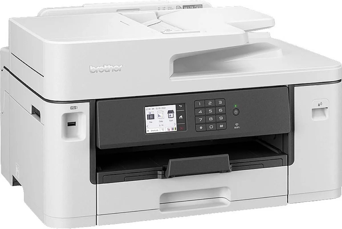 Brother MFC-J5345DW A3 Inkjetprinter - 250 Vel - 28 ppm - Wit/Zwart - afbeelding 6 van 6