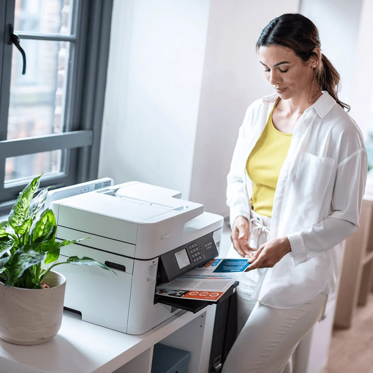 Brother MFC-J5345DW A3 Inkjetprinter - 250 Vel - 28 ppm - Wit/Zwart