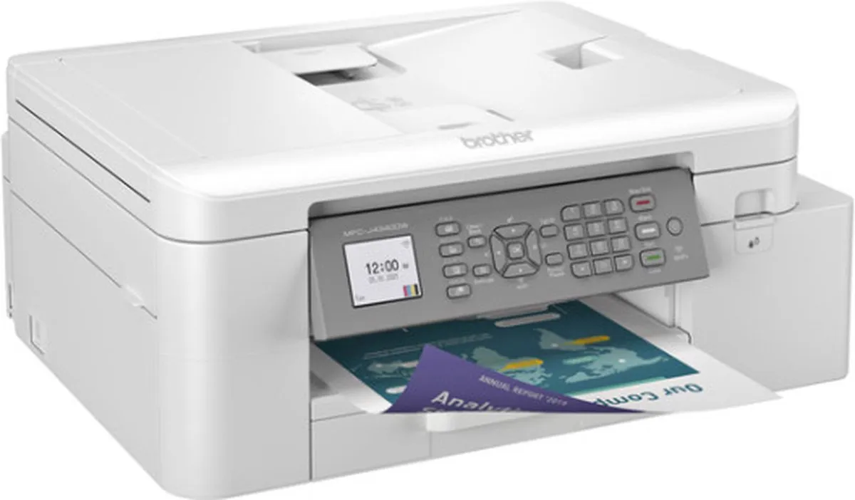 Brother MFC-J4340DWE All-in-One Inkjetprinter - Wit - afbeelding 4 van 6