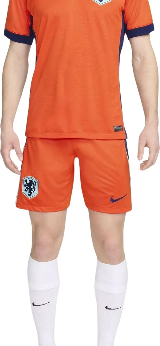 Nike Stadium Sportbroek Short FJ4301-819 - XXL - Oranje/Blauw