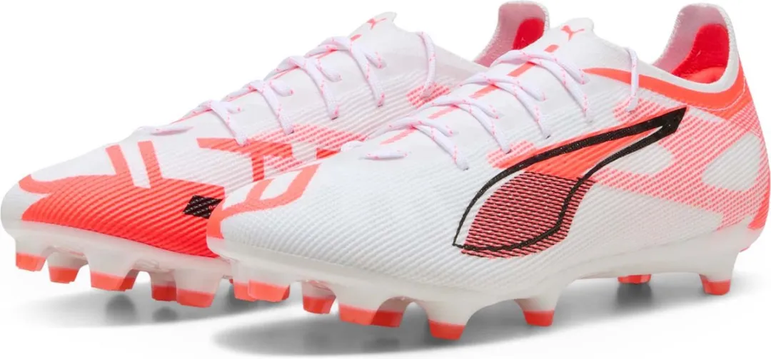 PUMA Ultra 5 Pro FG Voetbalschoenen 44.5 - Wit
