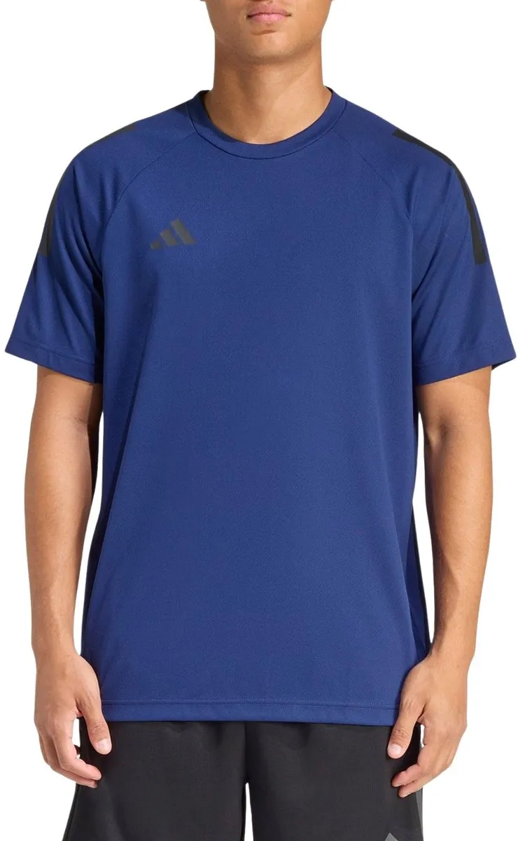 Adidas Sereno 3-Stripes Shirt Heren M - Zwart/Wit