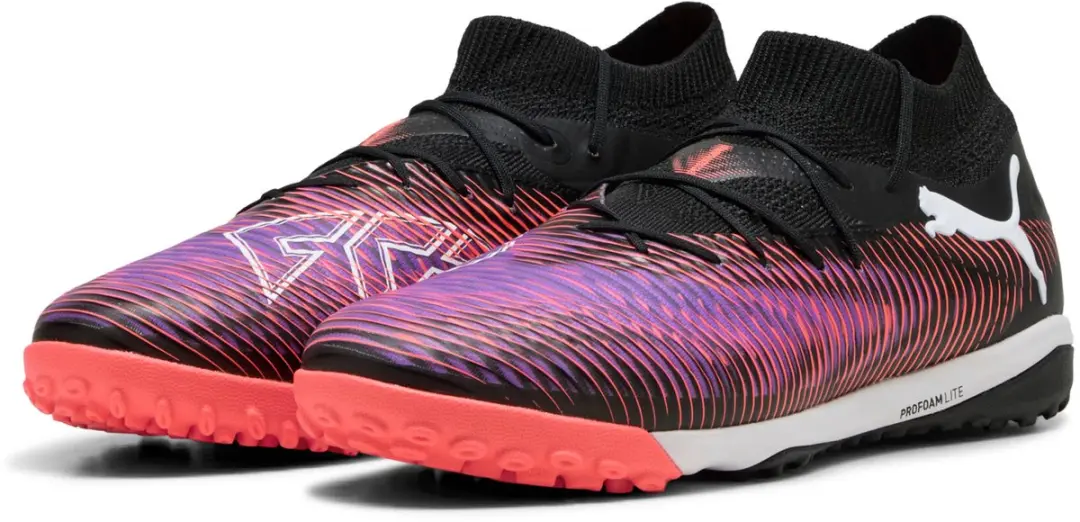 PUMA Future 8 Pro Cage Mid Voetbalschoenen - EU 41 - Zwart