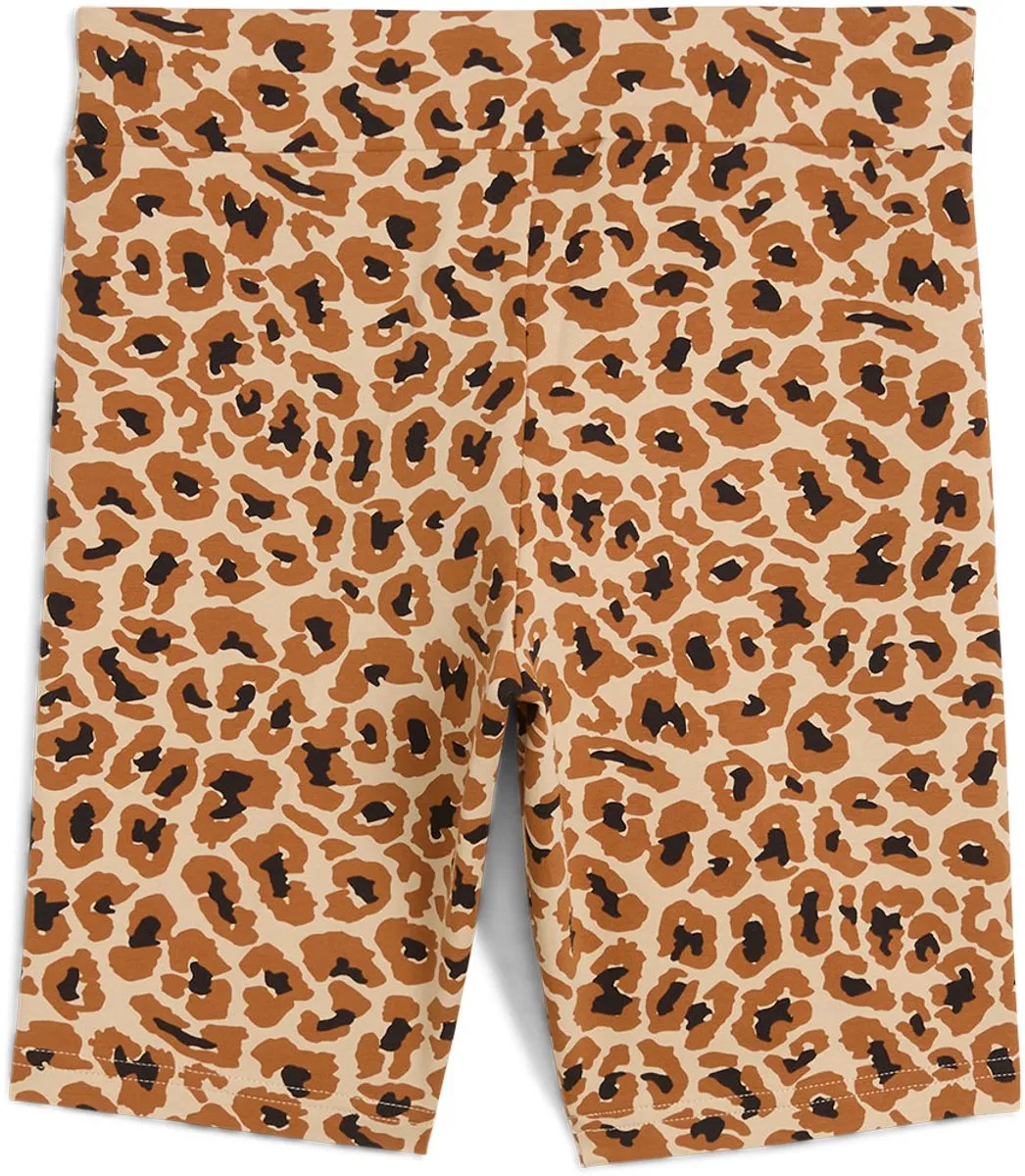 PUMA Ess Animal AOP Korte Leggings - 152 Light Sand
