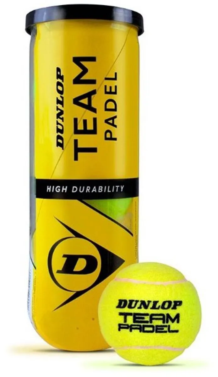 Dunlop Team Padelballen - 24 Stuks (2x12) - Geel