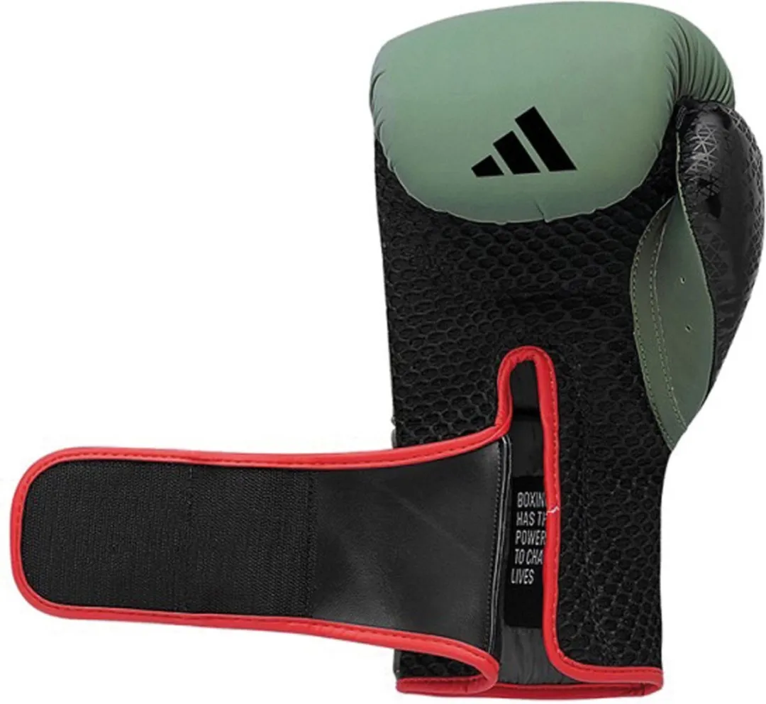 adidas Combat 50 Bokshandschoenen 10 oz - Groen/Zwart