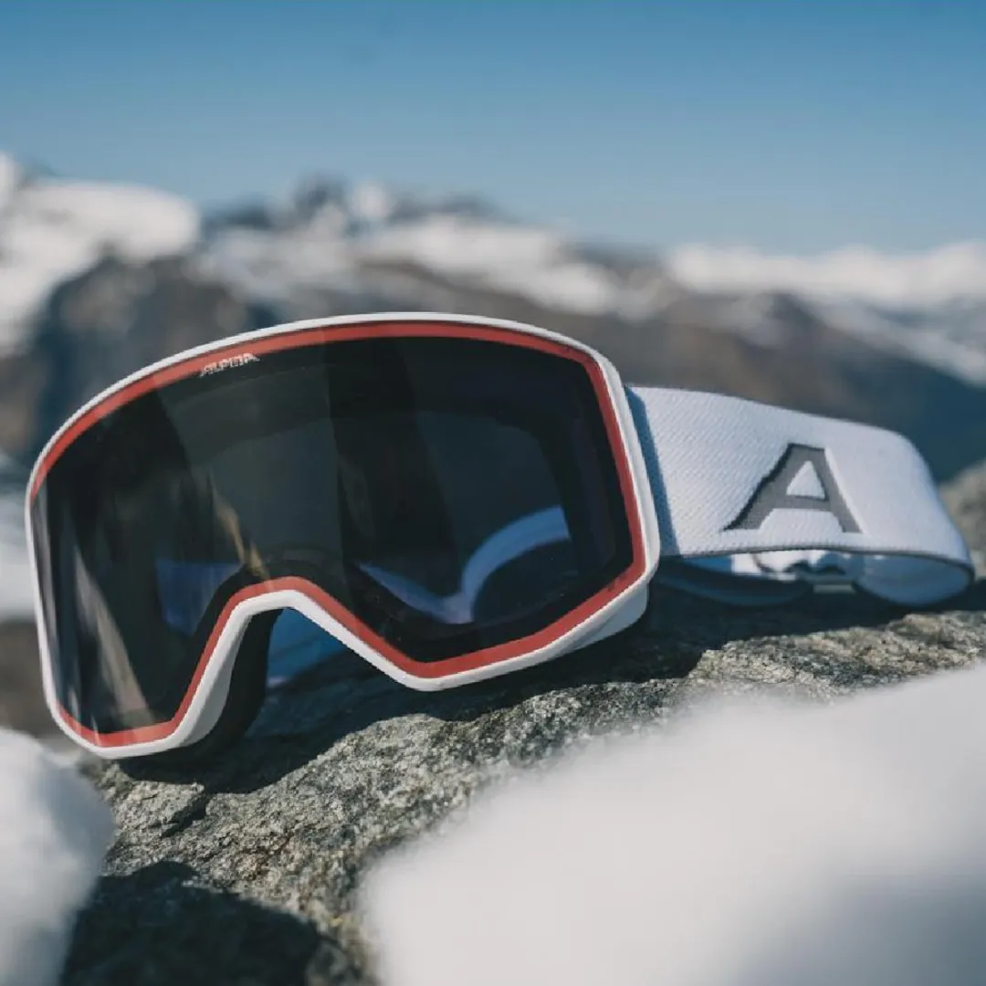 Alpina Venet QV Photochromic OTG Skibril 2025 - Wit