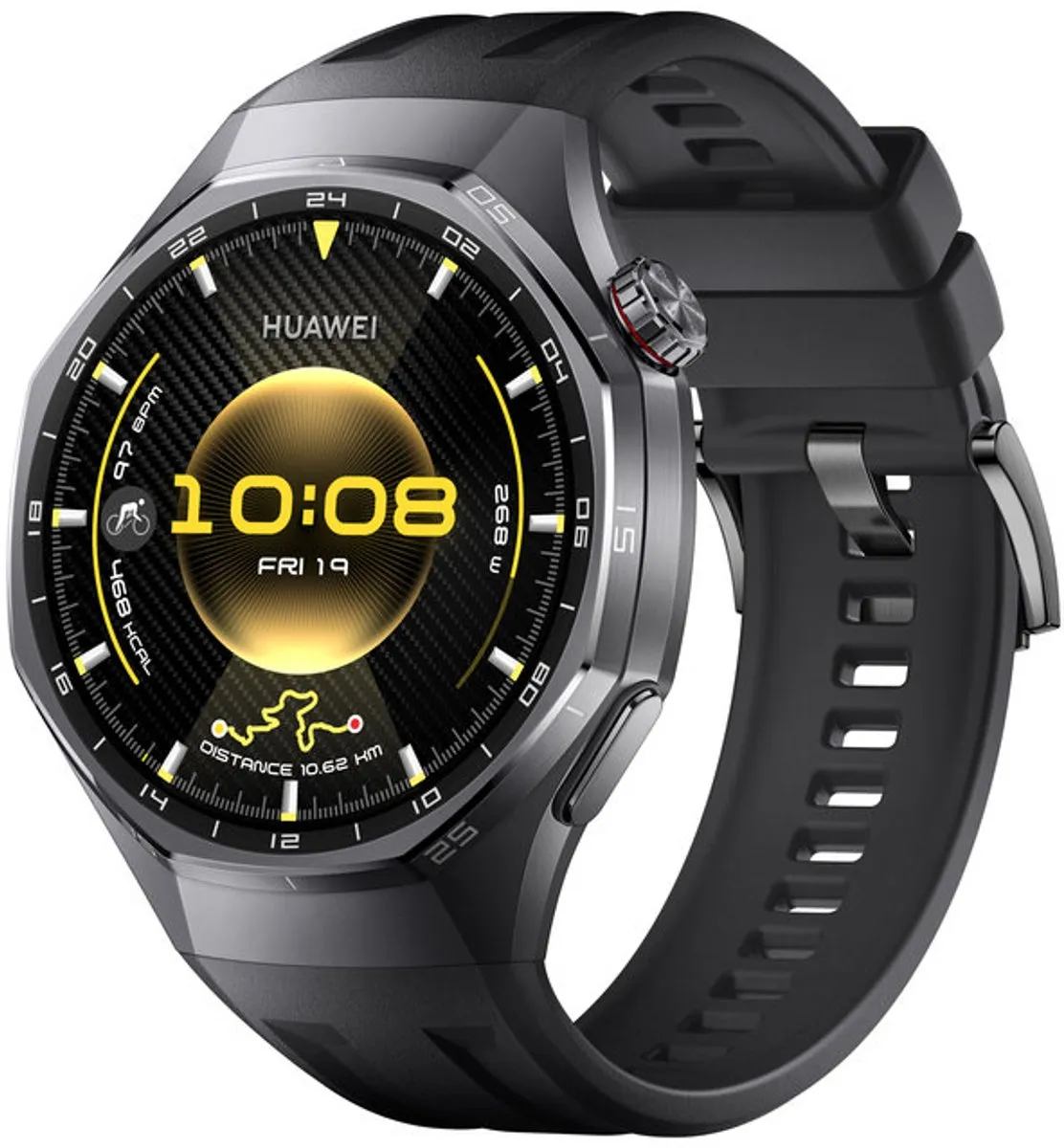 Huawei Watch GT 6 Pro 46mm - ECG - 21 dagen batterij - Zwart