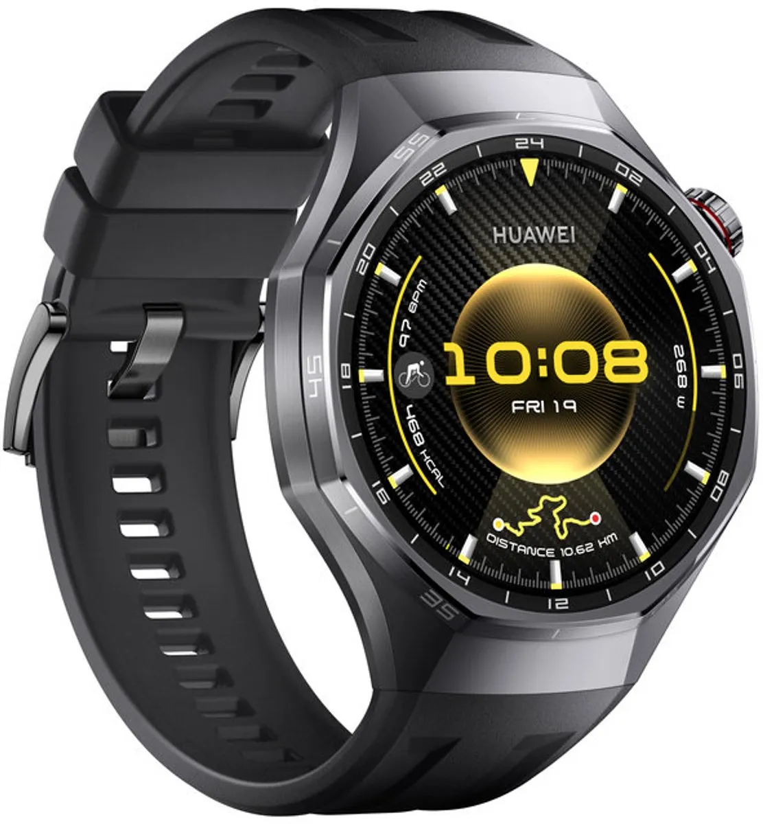 Huawei Watch GT 6 Pro 46mm - ECG - 21 dagen batterij - Zwart
