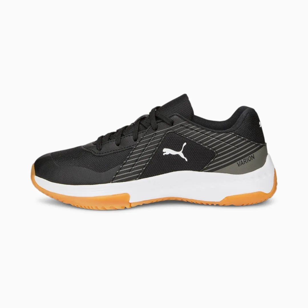 PUMA Jr. Varion Indoor Schoenen - Maat 30 - Zwart - afbeelding 5 van 6