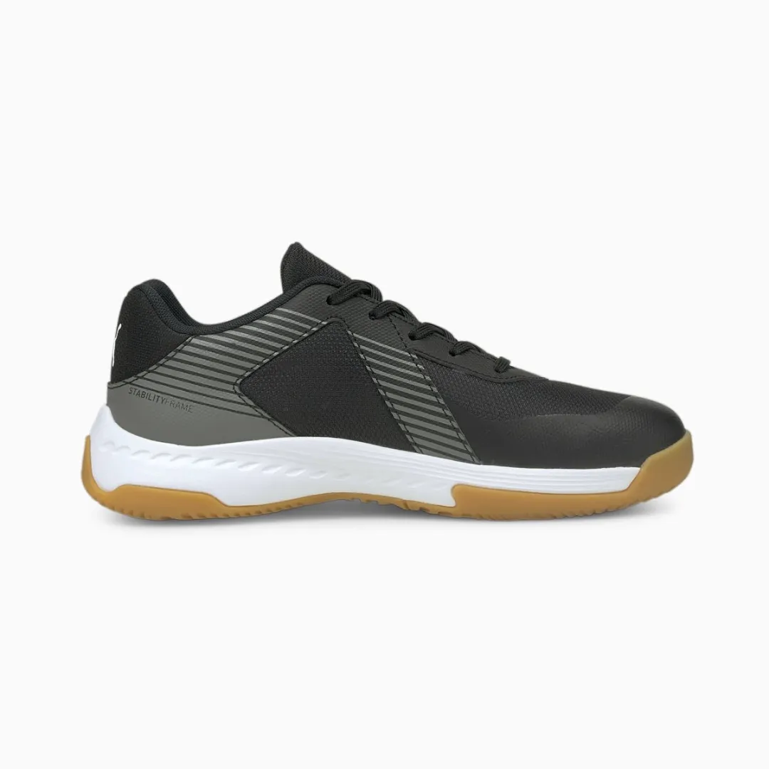 PUMA Jr. Varion Indoor Schoenen - Maat 30 - Zwart - afbeelding 2 van 6