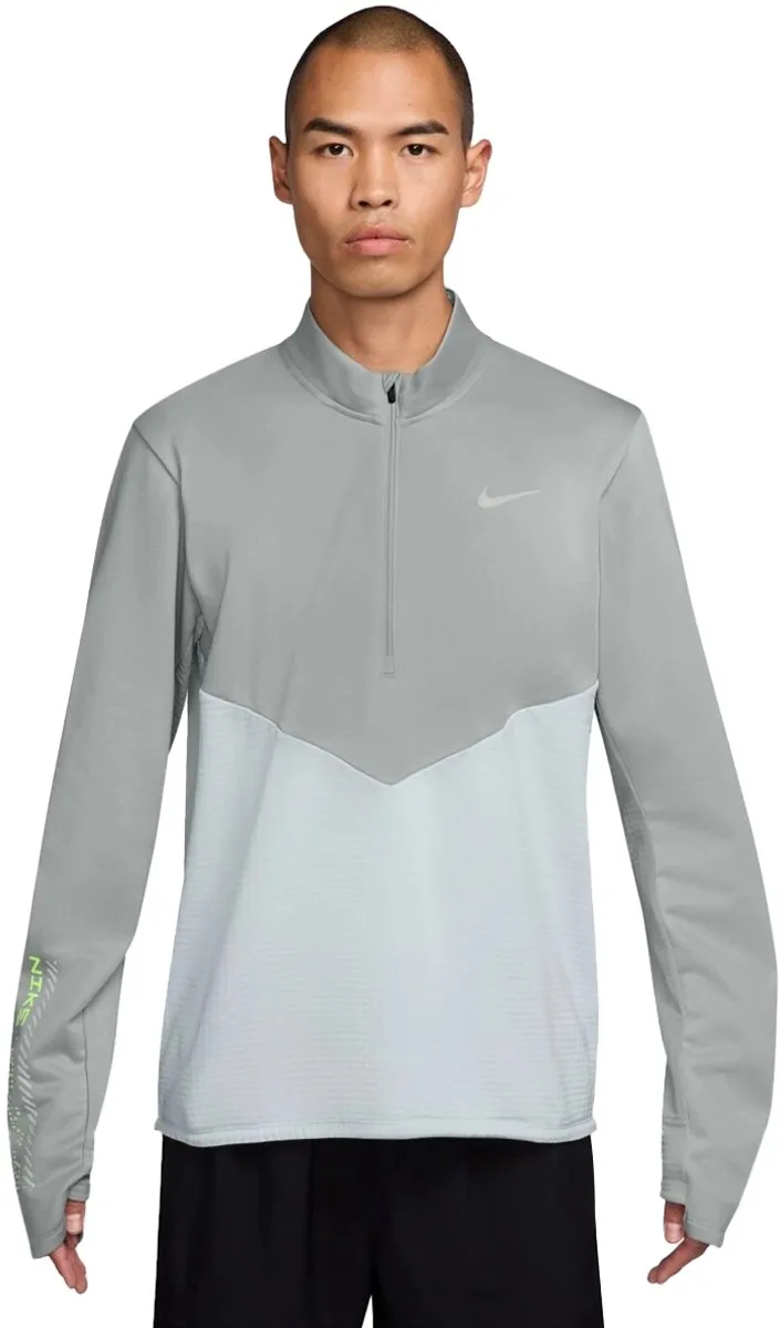 Nike Pacer Therma-Fit Winterized Ziptop - M - Grijs