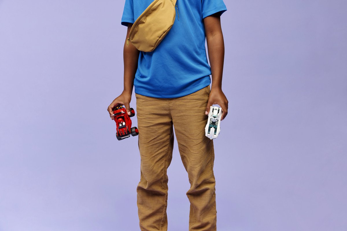 LEGO Sonic speelgoedauto Silvers Auto vs. Knuckles Monstertruck.