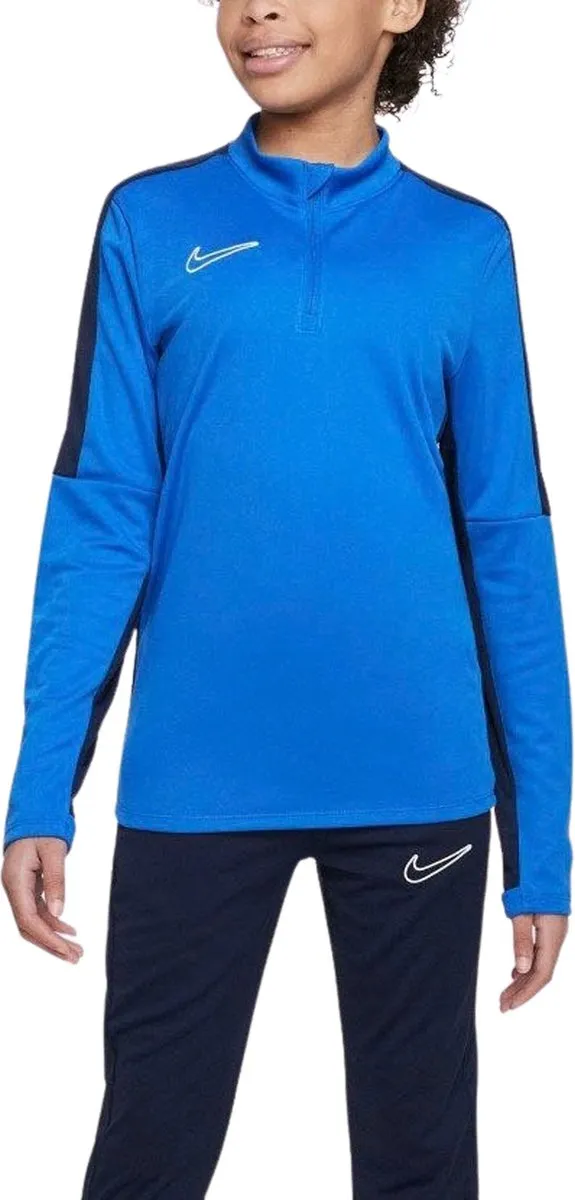 Nike Dri-FIT Academy 23 Trainingssweater Junior 140/146 - Donkerblauw