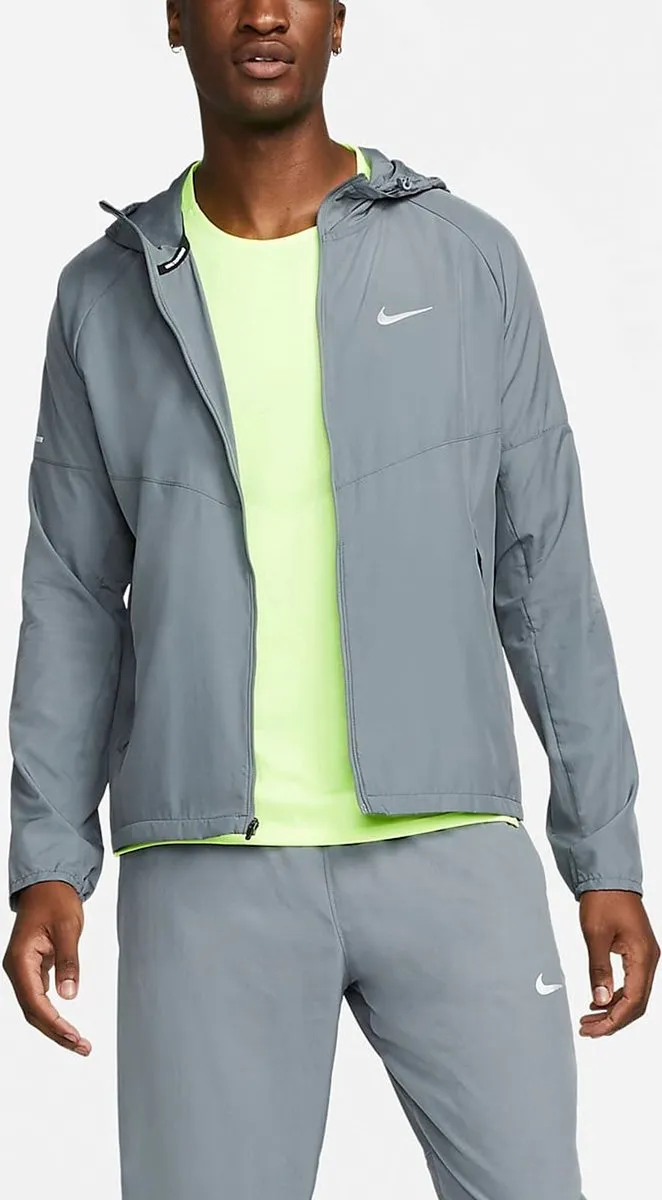 Nike Repel Miler Sportjas - XL - Grijs
