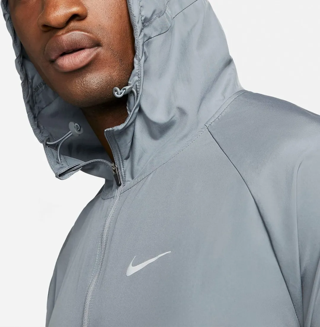 Nike Repel Miler Sportjas - XL - Grijs