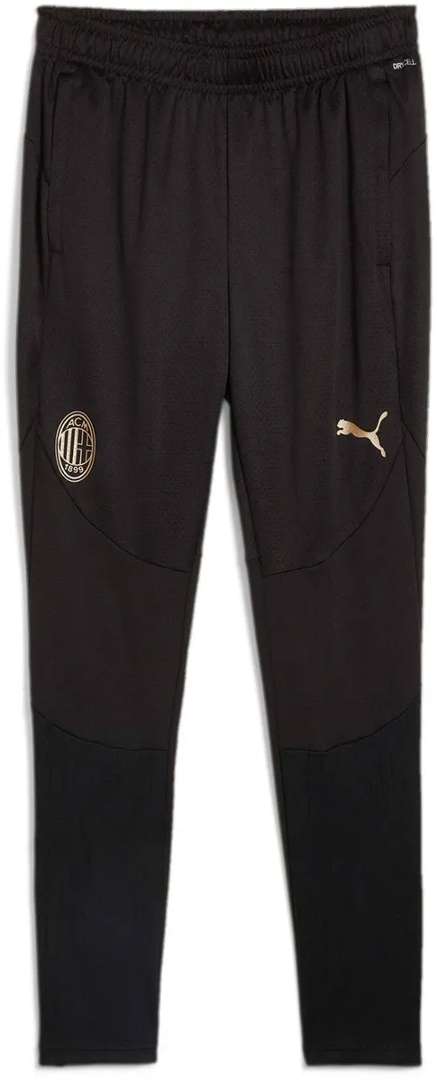 PUMA Milan AC 2024/25 Trainingsbroek - XS - Zwart/Rood