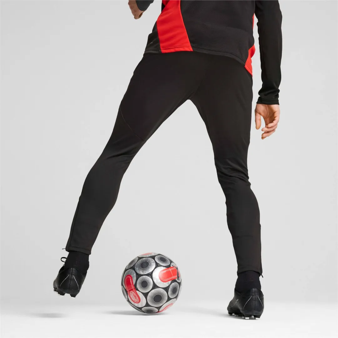PUMA Milan AC 2024/25 Trainingsbroek - XS - Zwart/Rood