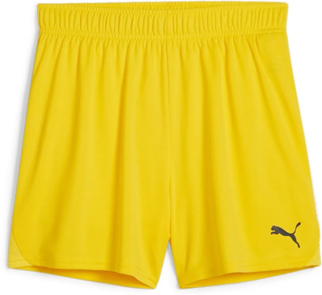 PUMA Damen TeamGoal Handball Shorts Faster Yellow - S