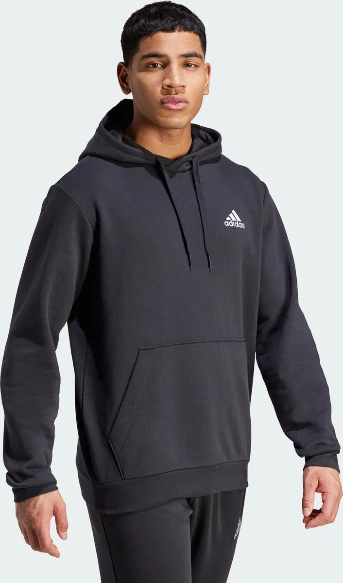 adidas Sportswear Essentials Fleece Hoodie GV5294 - Heren - Zwart - L