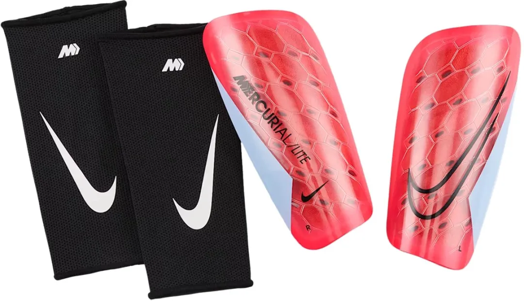 Nike Mercurial Lite Scheenbeschermers - Rood - Maat L