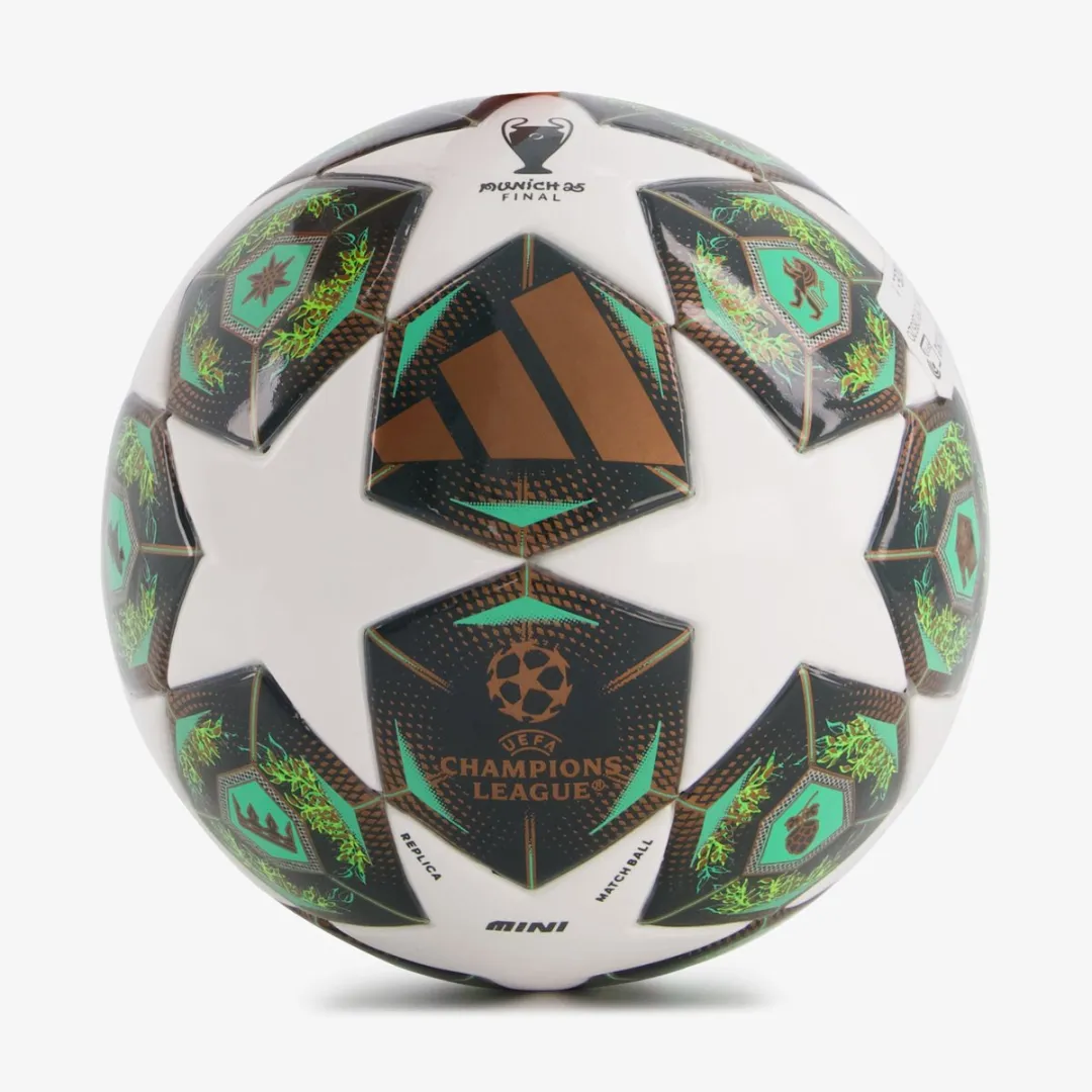 Adidas UCL 24/25 Knock Out Face Mini Voetbal - Wit