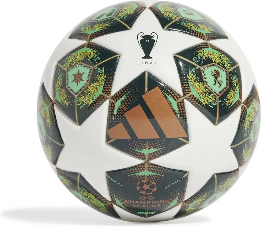 Adidas UCL 24/25 Knock Out Face Mini Voetbal - Wit