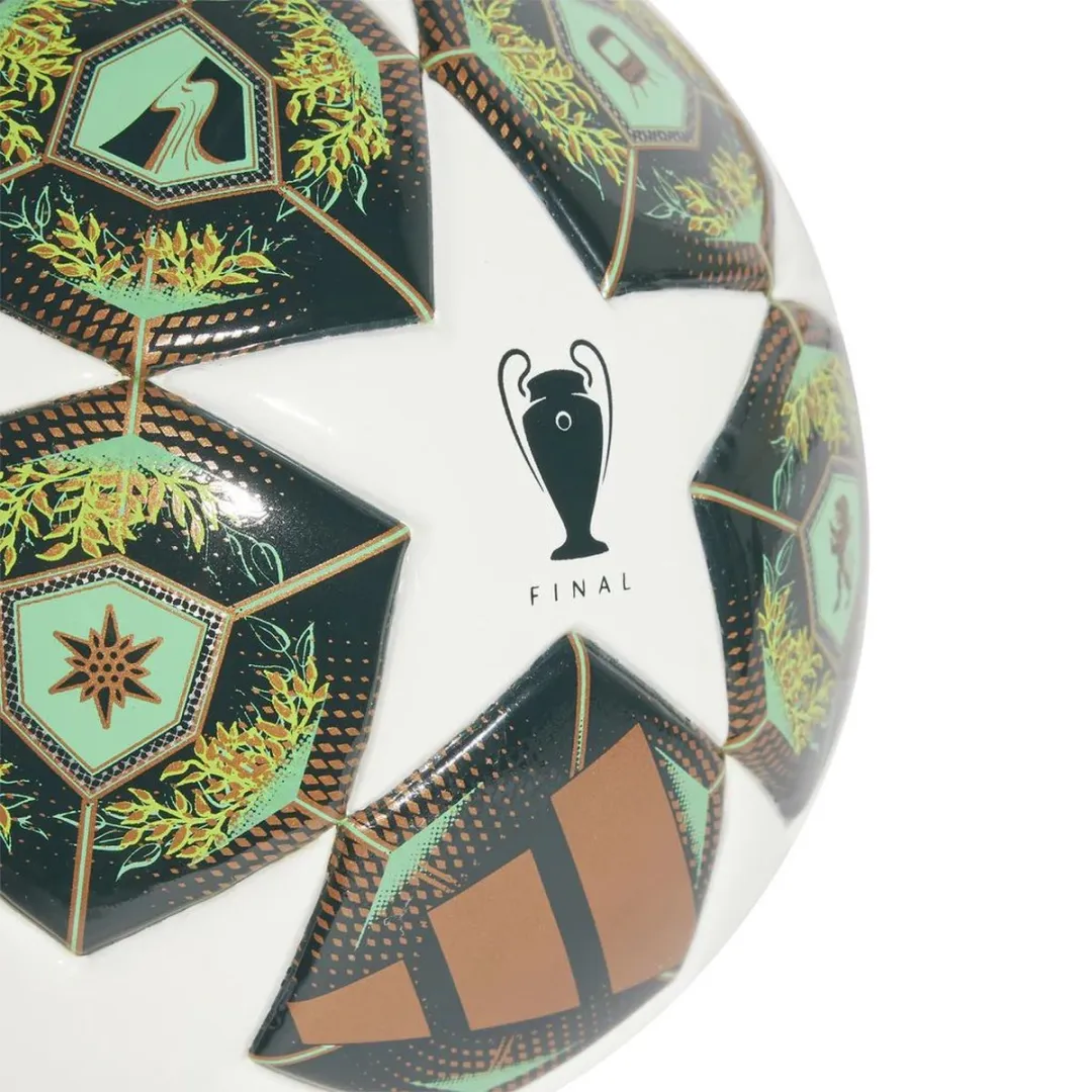 Adidas UCL 24/25 Knock Out Face Mini Voetbal - Wit