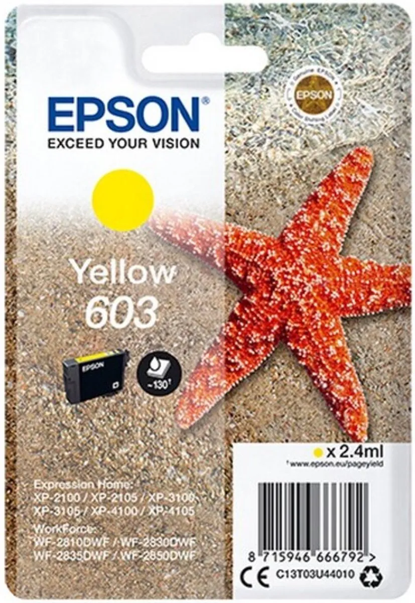 Epson 603 Magenta Inktcartridge - 24ml