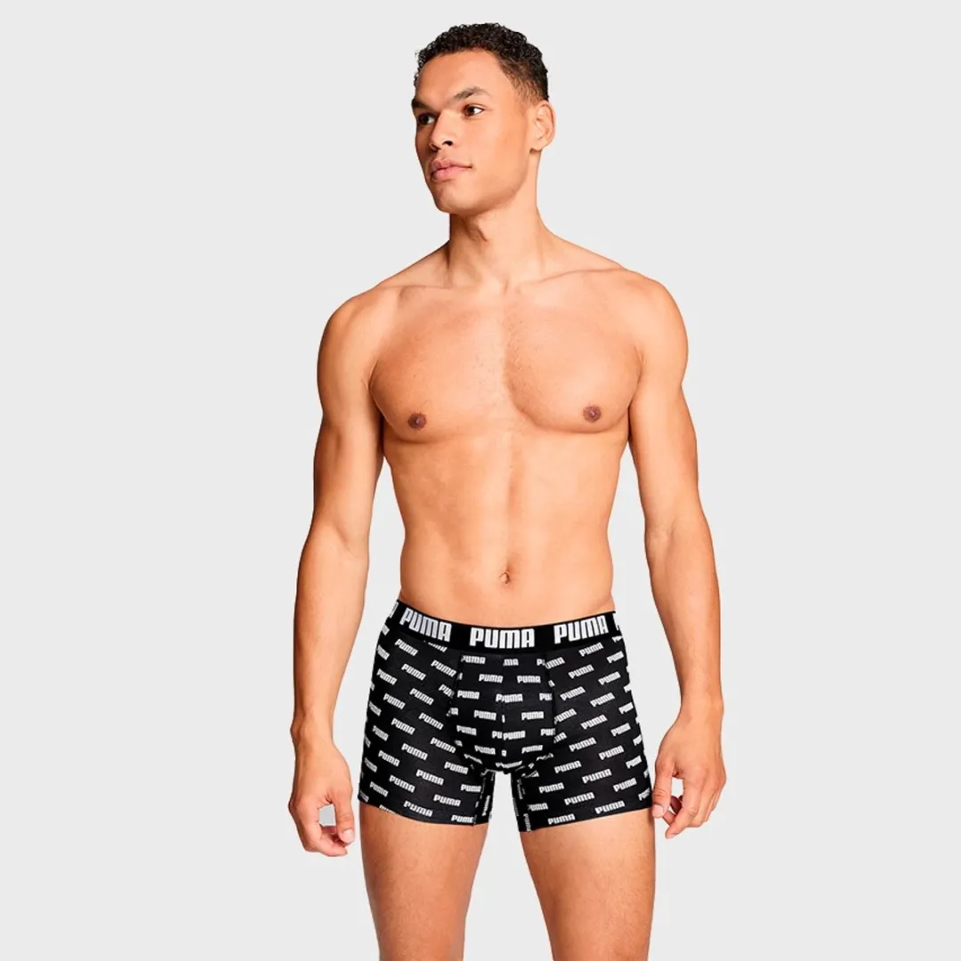 PUMA Men Boxer 2 AOP Print - Zwart - XL