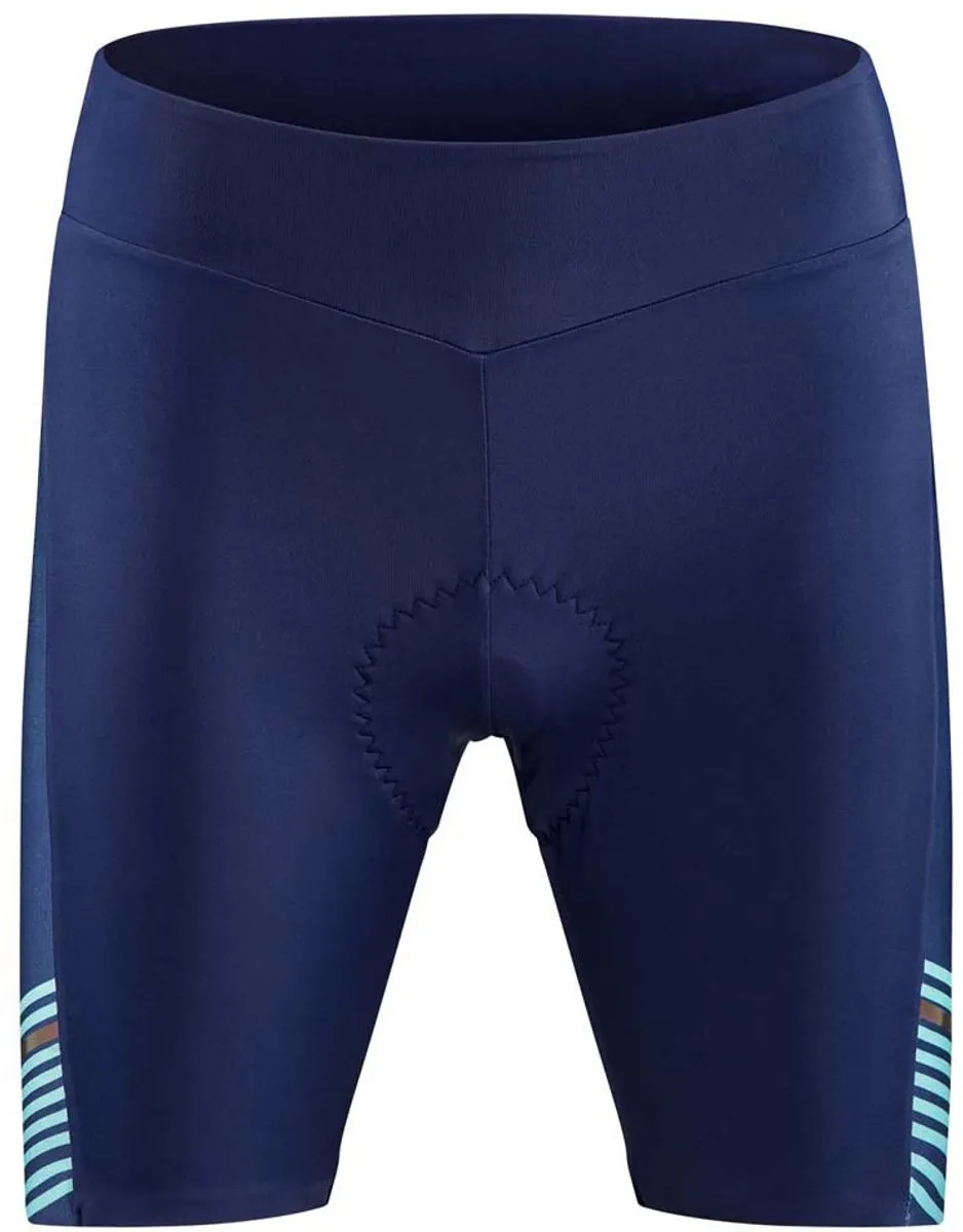 Cube Teamline WS Cycle Shorts XS - Blauw/Mint