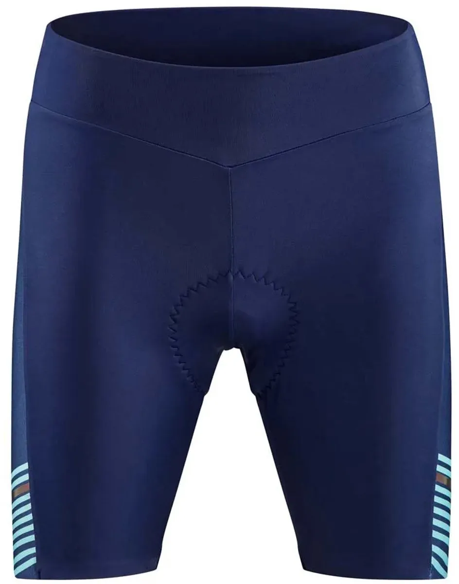 Cube Teamline WS Cycle Shorts XS - Blauw/Mint