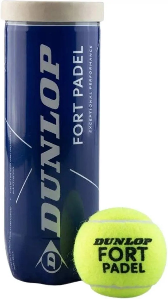 Dunlop Fort Padel 3 Ballen
