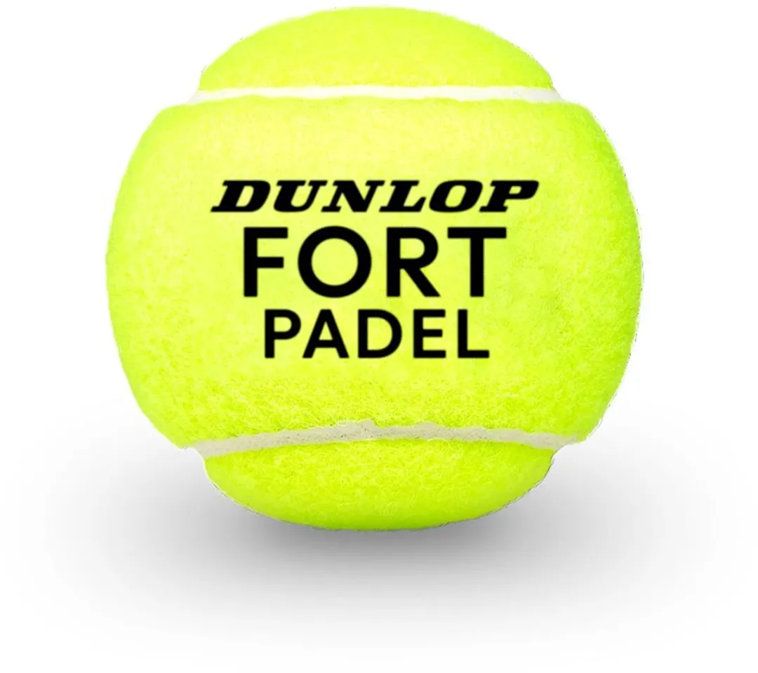 Dunlop Fort Padel 3 Ballen - Geel