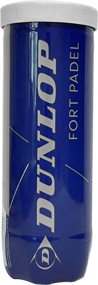 Dunlop Fort Padel 3 Ballen - Geel