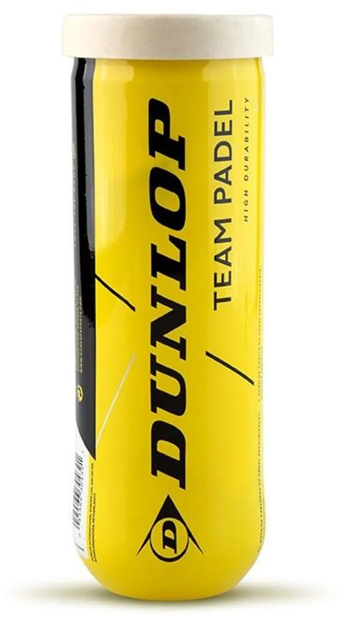 Dunlop Fort Padel 3 Ballen - Geel